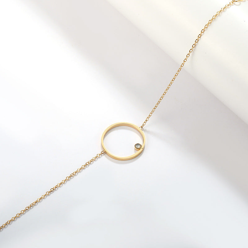 Stainless Steel Circle Bracelet CS-B8575