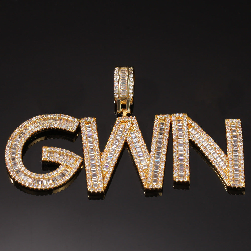 Custom Name Hip Hop Necklace CS-N8526