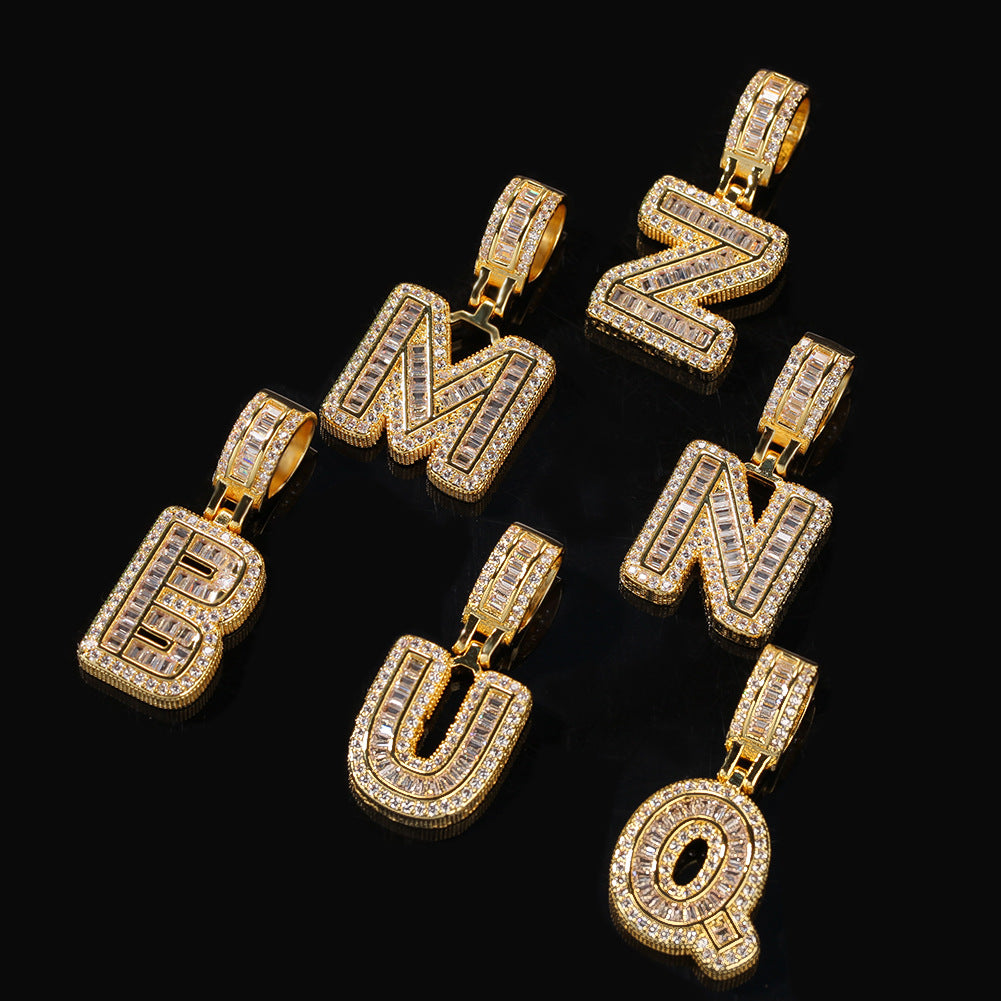 Rock Sugar Zircon Letters CS-N8522