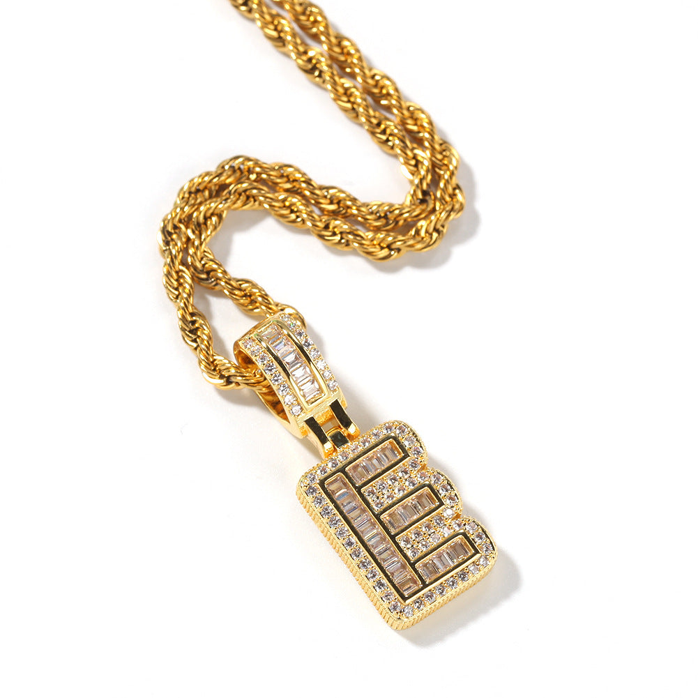Rock Sugar Zircon Letters CS-N8522