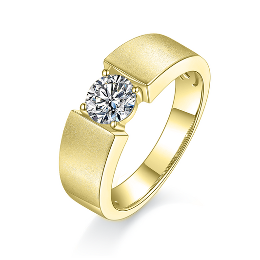 Moissanite Male Wedding Ring M82A