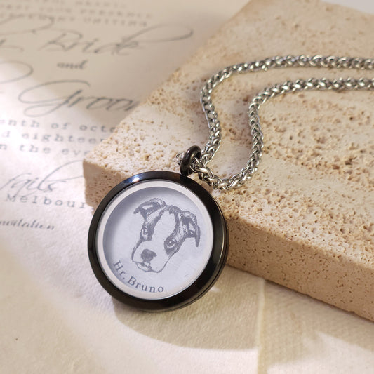 Custom Pet Picture Necklace MN2273