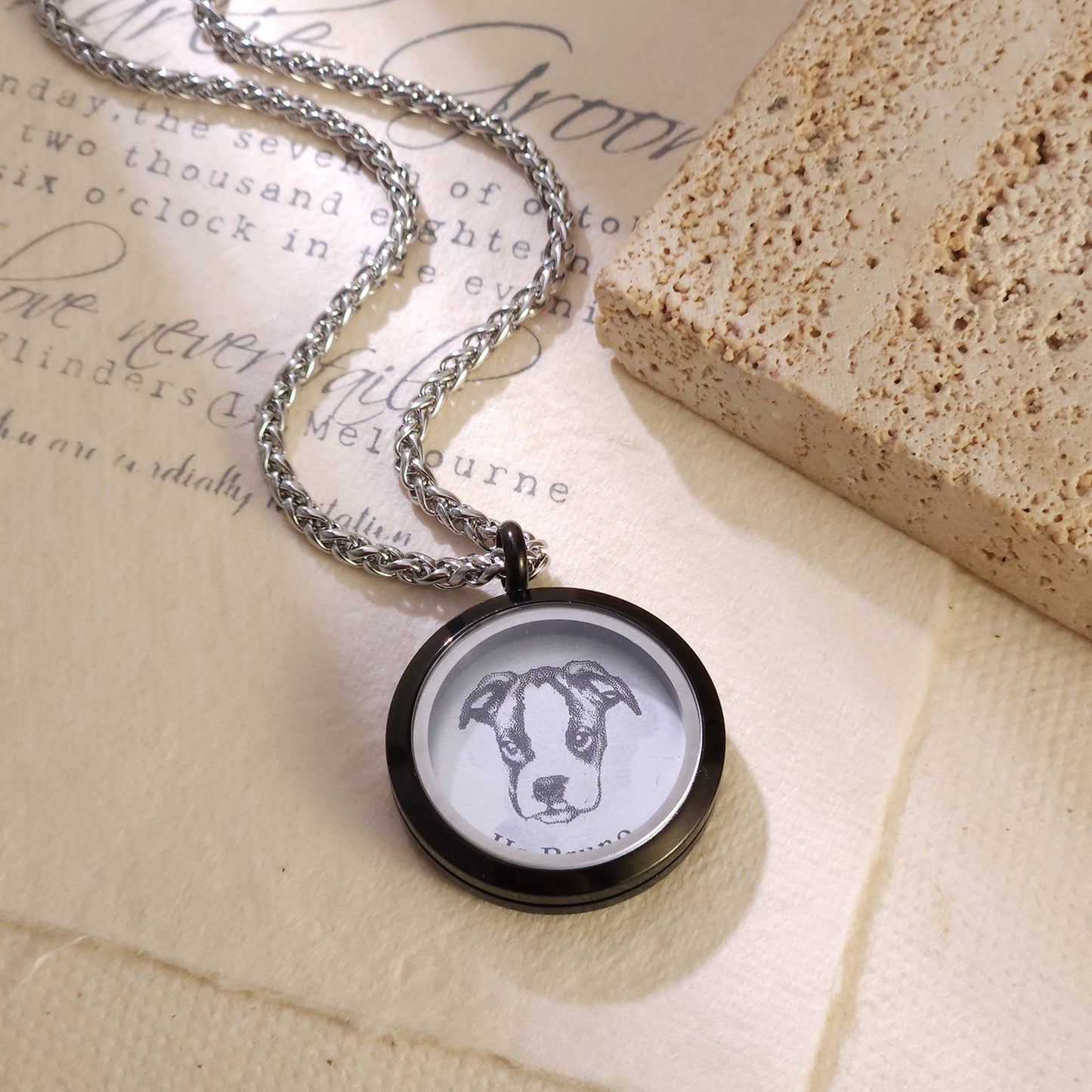 Custom Pet Picture Necklace MN2273