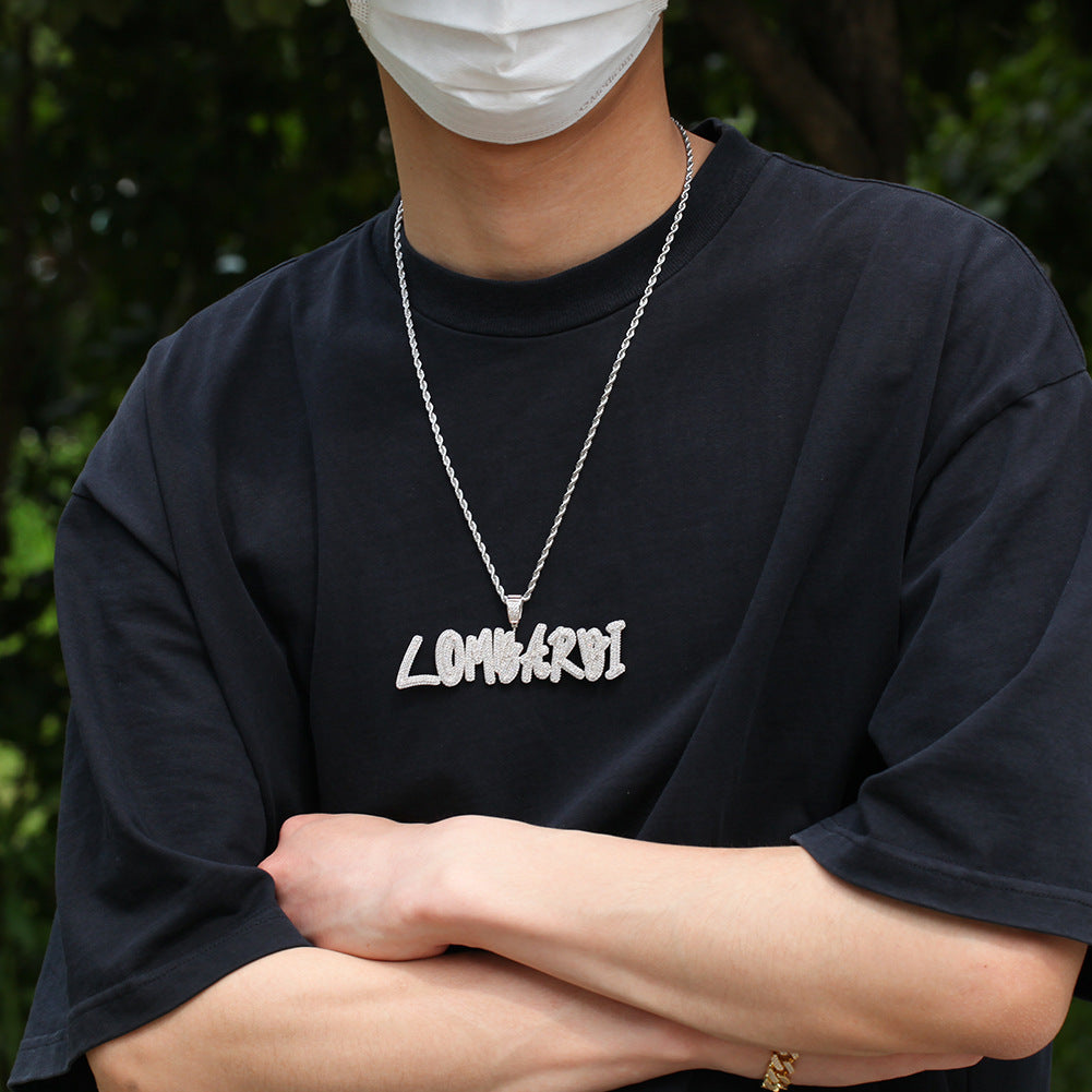 Custom Name Hip Hop Necklace CS-N8524