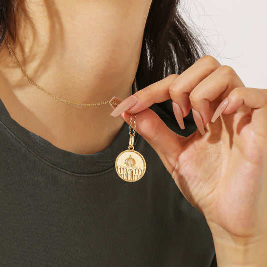 Mosque Necklace 3DN-N8745
