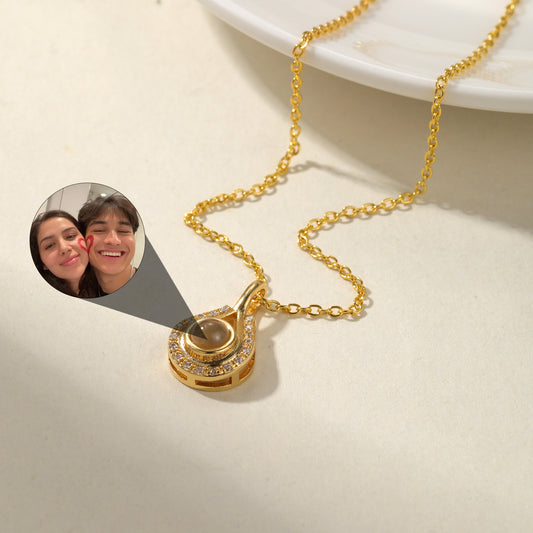 Projection Photo Necklace CS-N8679