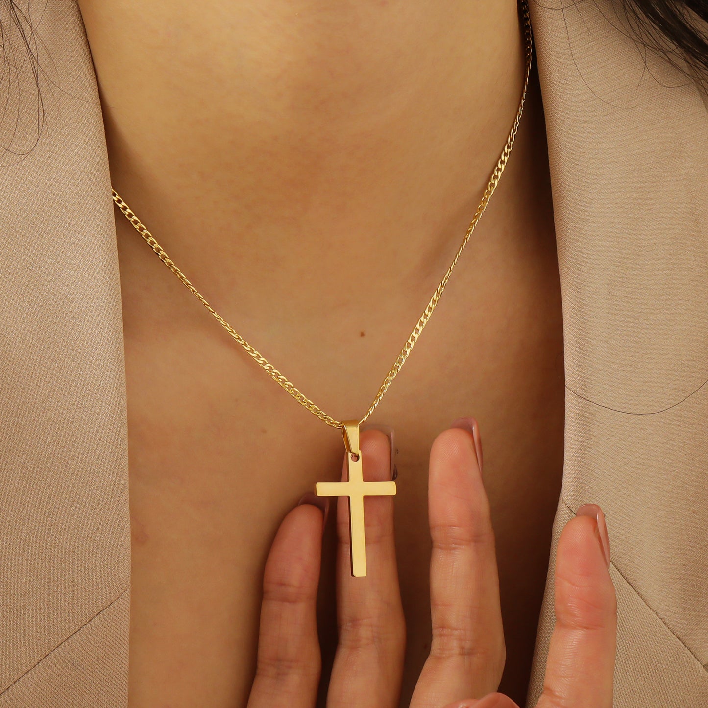 Cross Necklace For Man QN-N8672