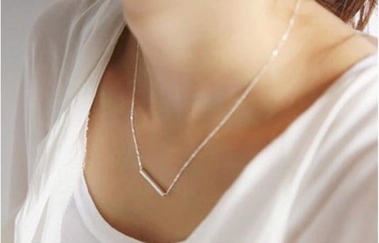 Personalized Fashion Bar Necklace CS-N8574