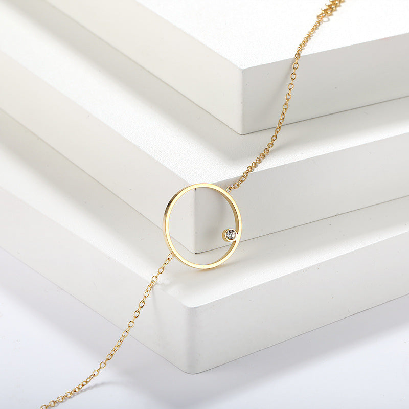 Stainless Steel Circle Bracelet CS-B8575