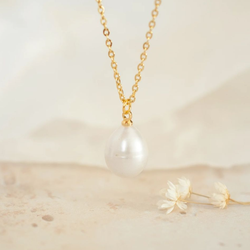 Pearl Moon Necklace