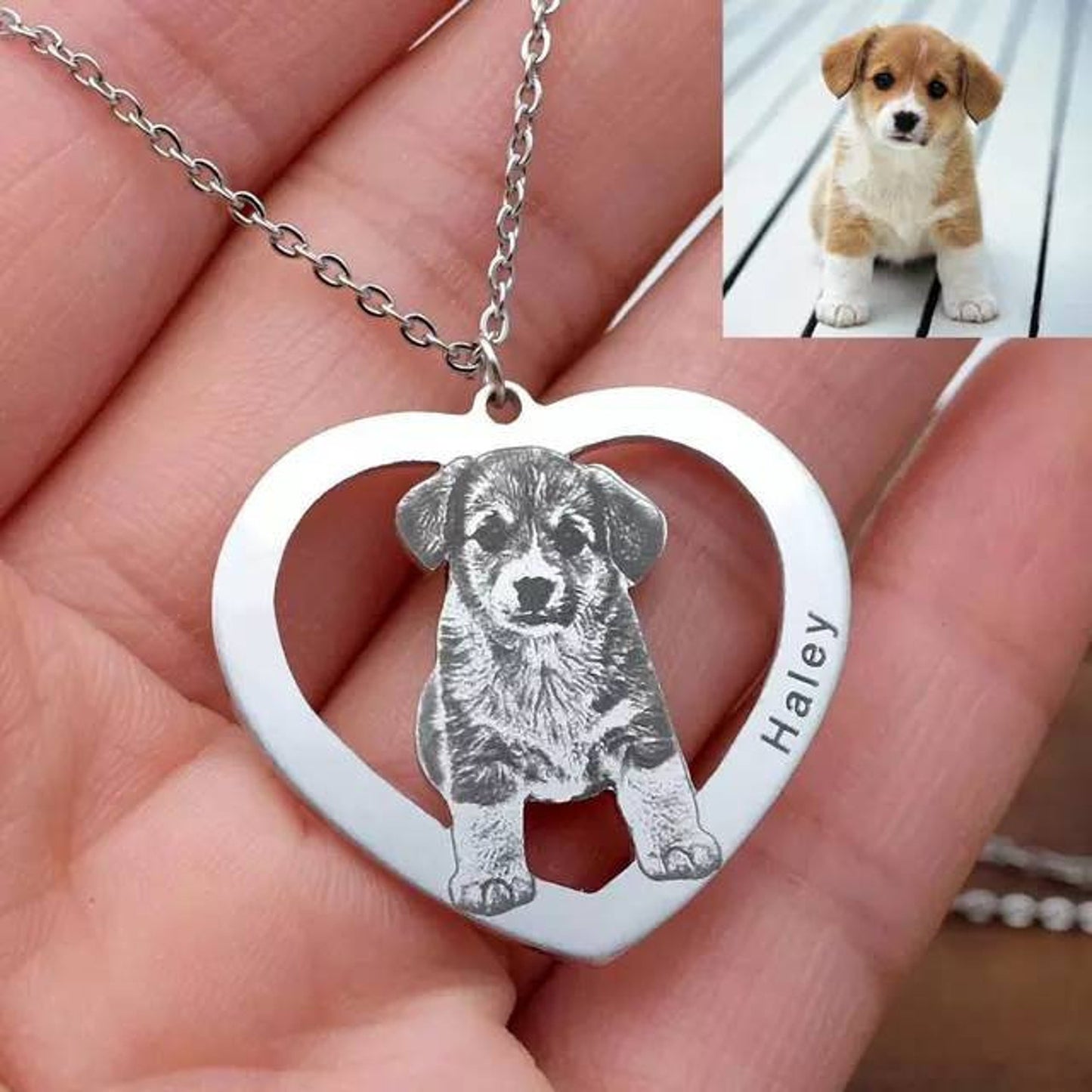 Custom Pet Photo Necklaces MN1823