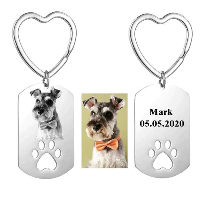 Customize Pet Pictures Key Chain MK1814