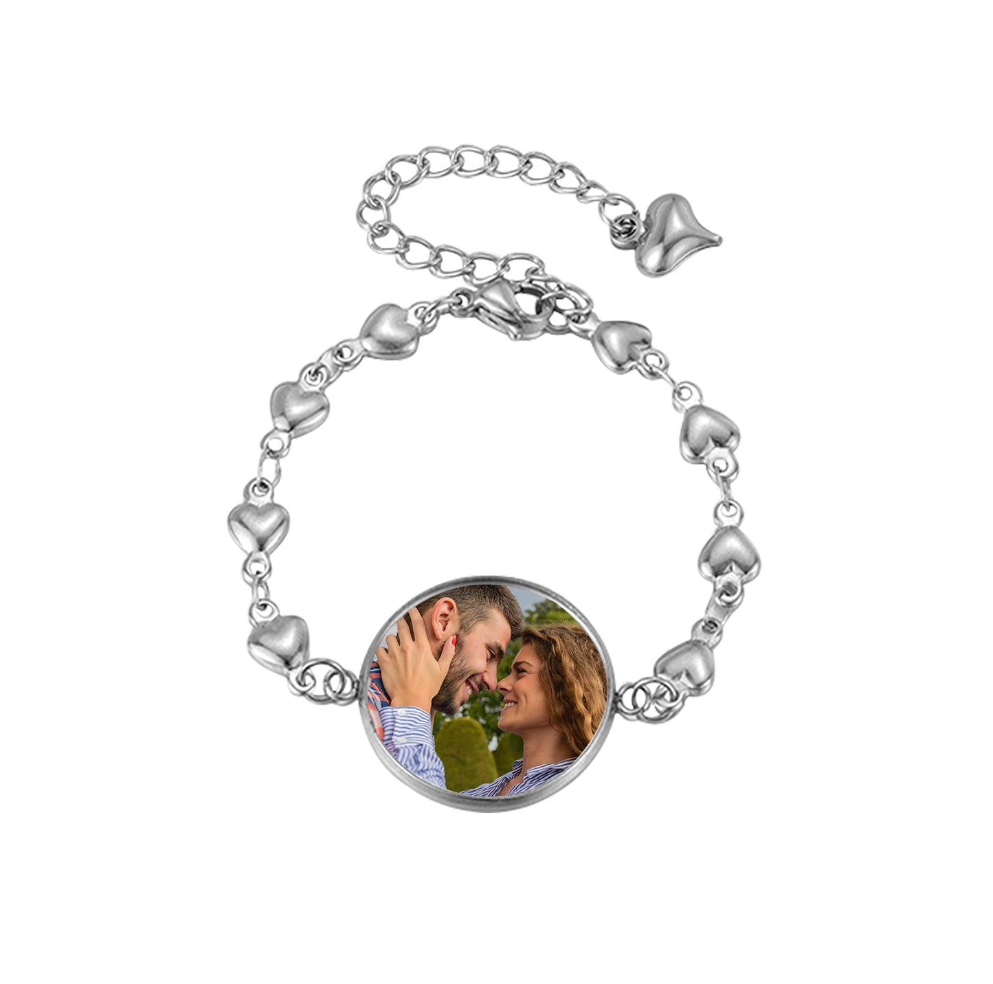 Bracelet Portrait Personnalisé Photo Gravée MB1681