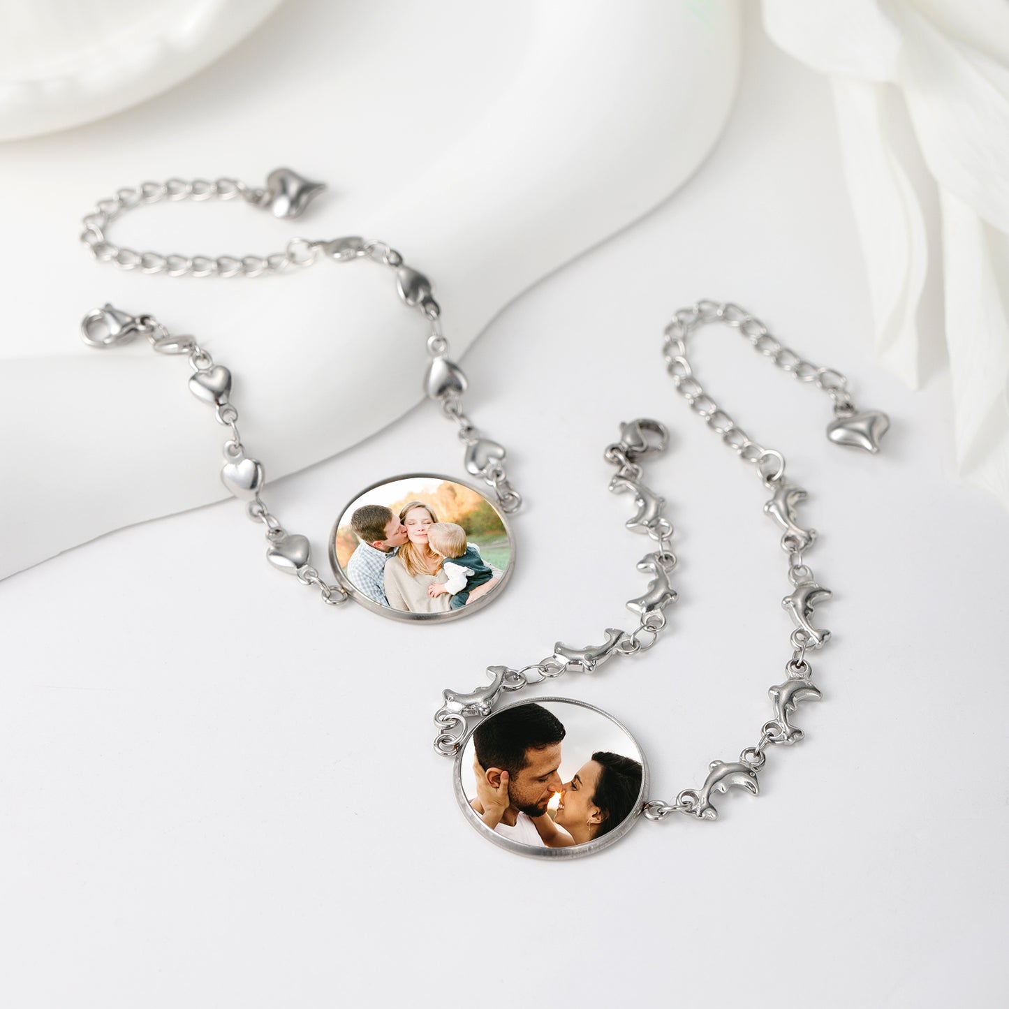 Bracelet Portrait Personnalisé Photo Gravée MB1681