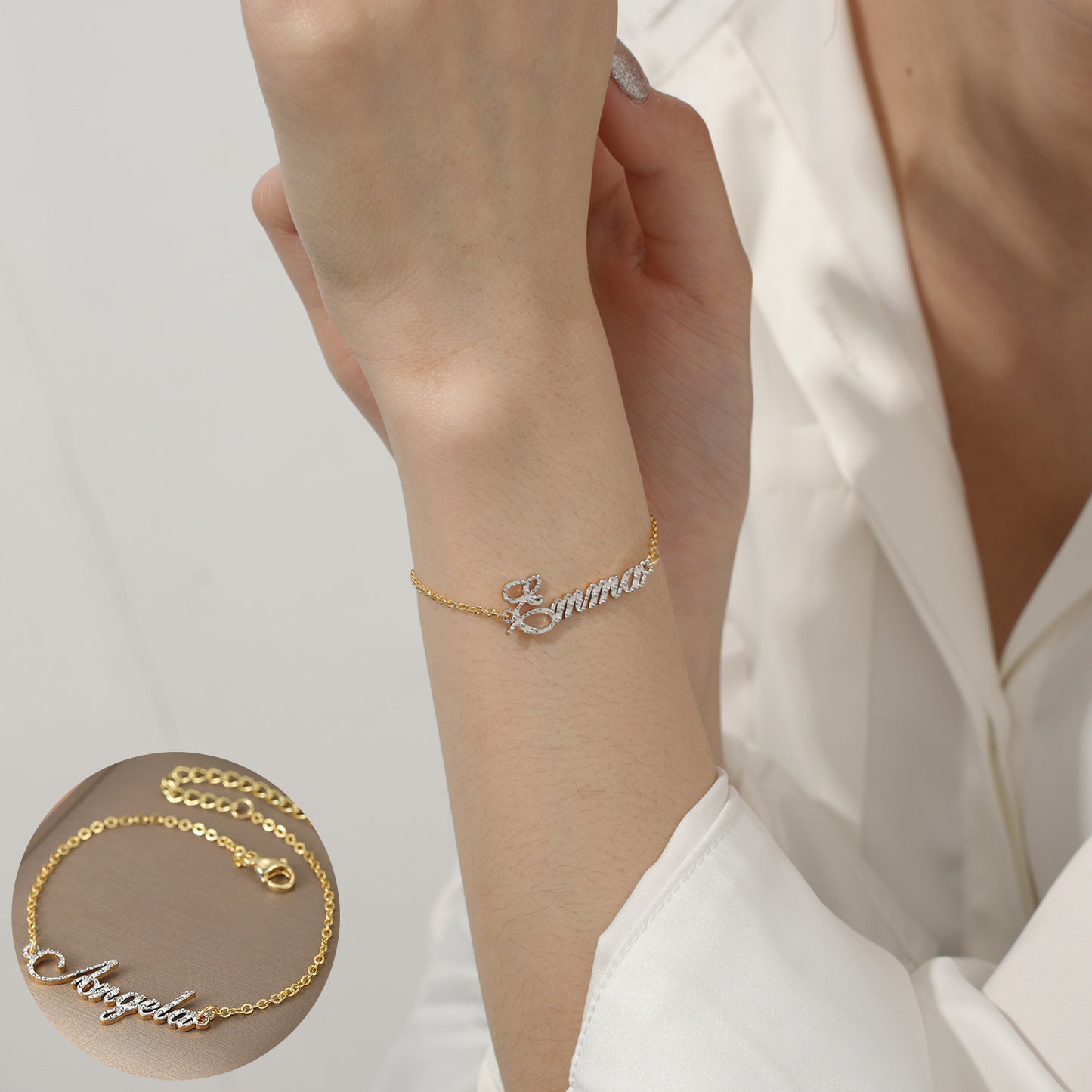 Benutzerdefiniertes Namensarmband QFN3033