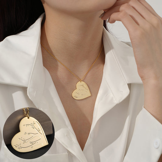 Heart Pendant Necklace SDN3038