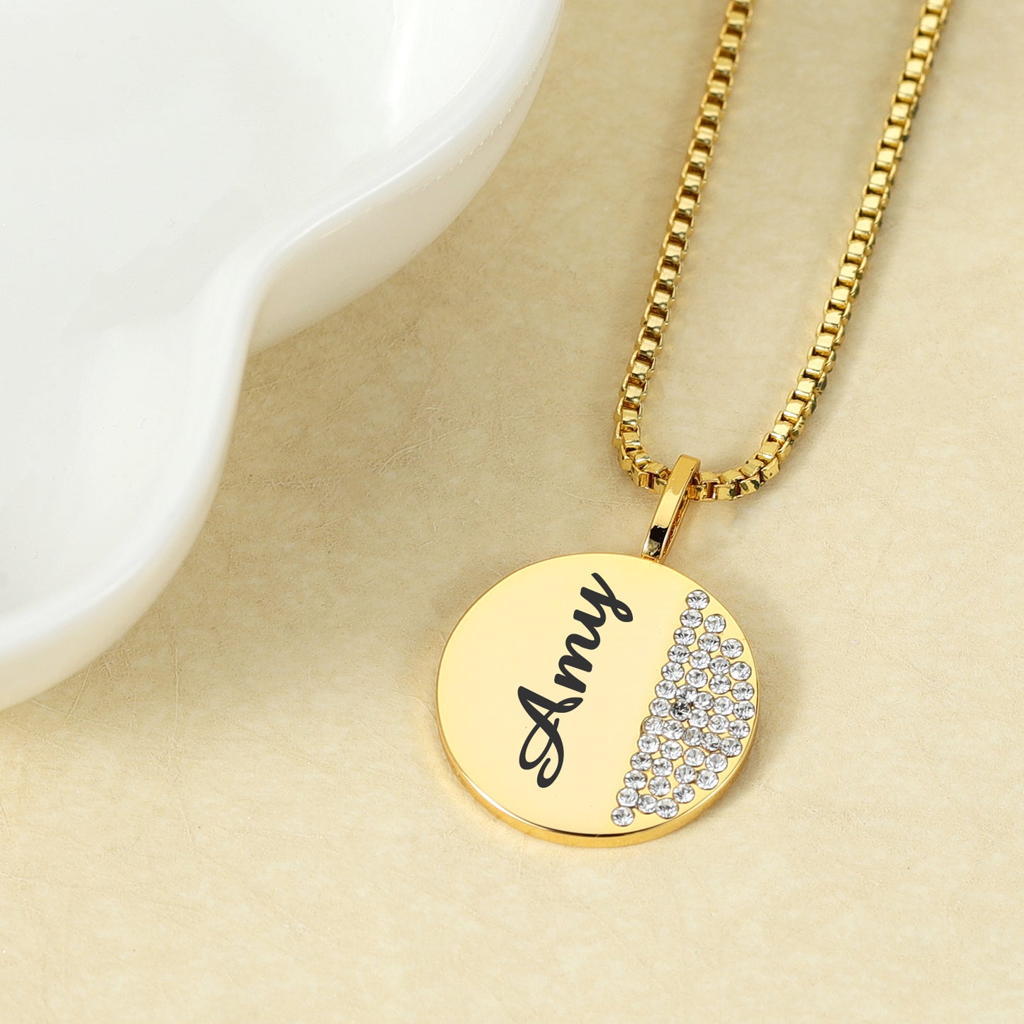 Custom Name Pendant Necklaces MN2236