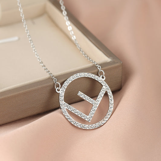 Initial Custom Ring Necklace SZN3030