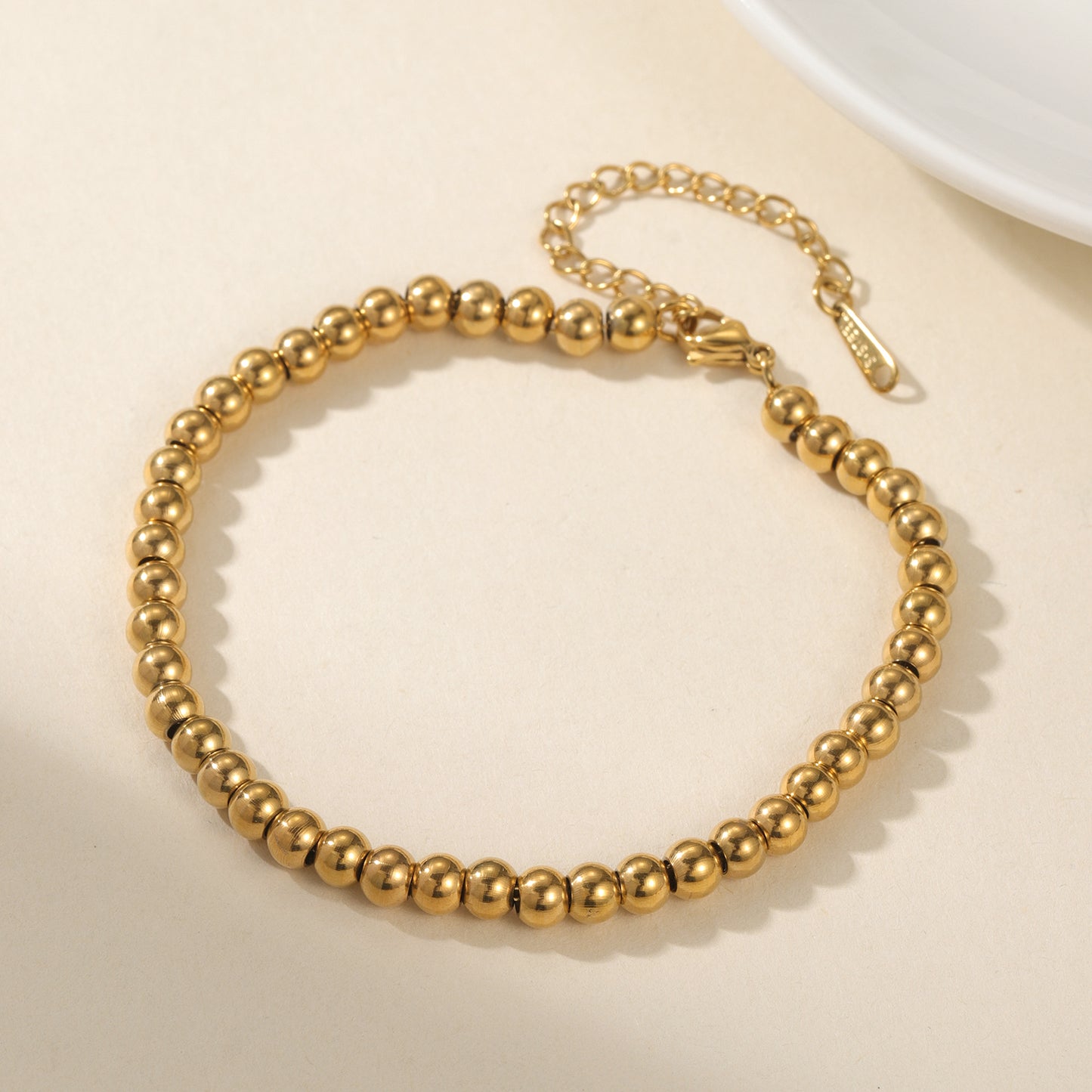 Gold Bead Bracelet DB220802