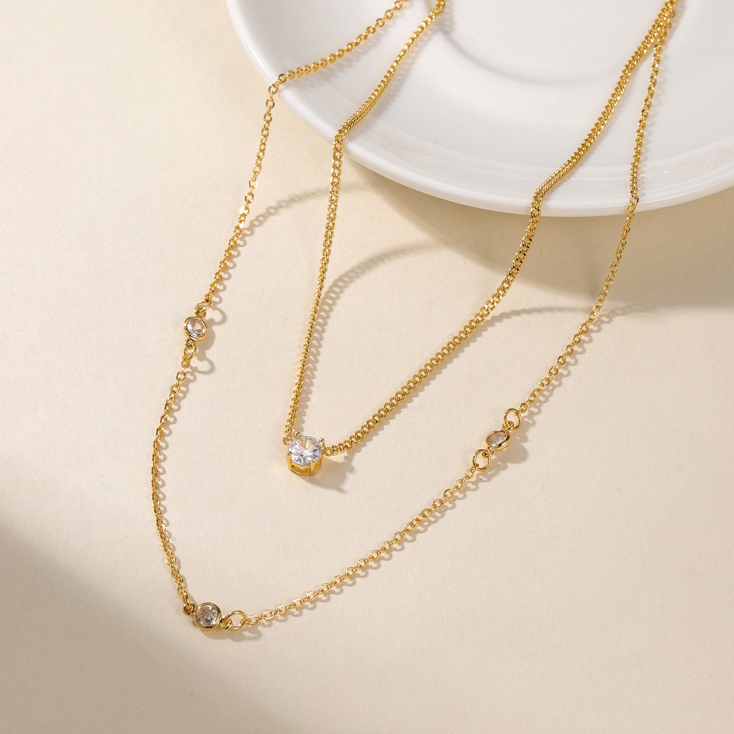 Crystal Bead Necklace