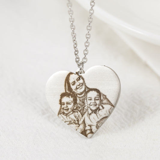 Custom Photo Necklaces QDN3053