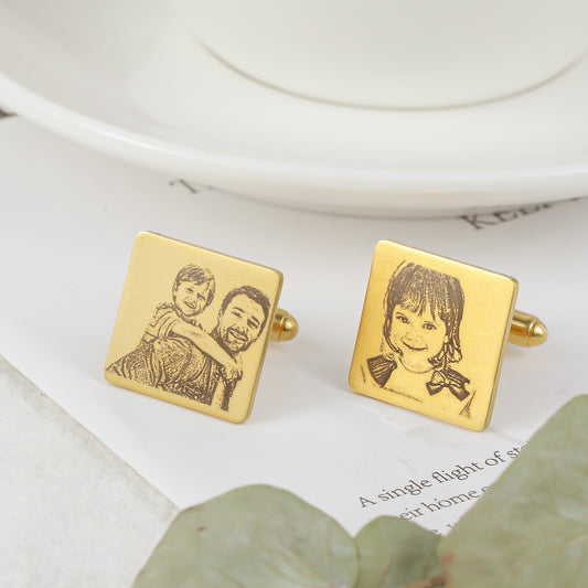 Custom Photo Cufflinks SDC3063