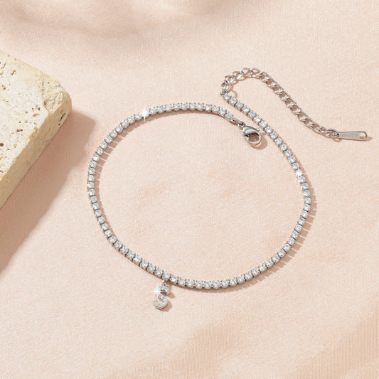 Custom Initial Alphabet Anklets SSA3102