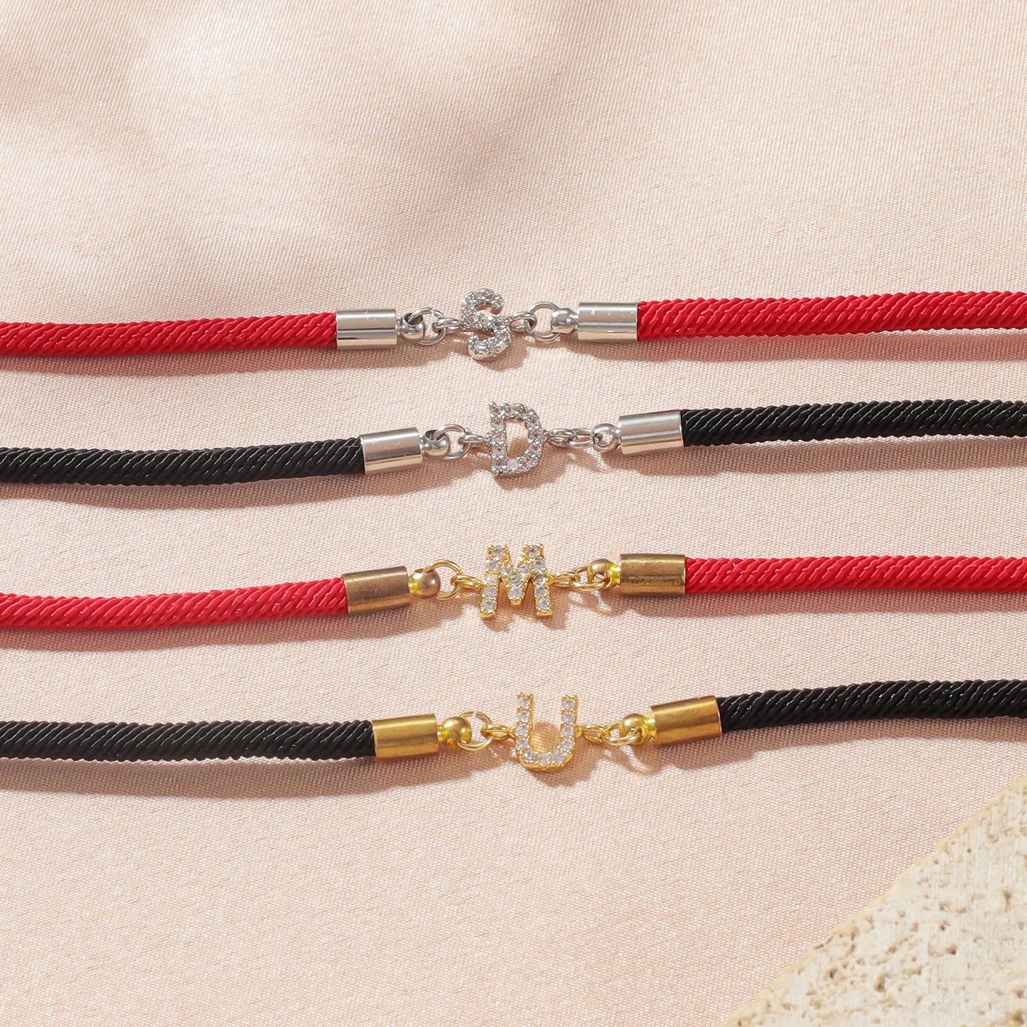 Custom Initial Alphabet Bracelet SSB3104