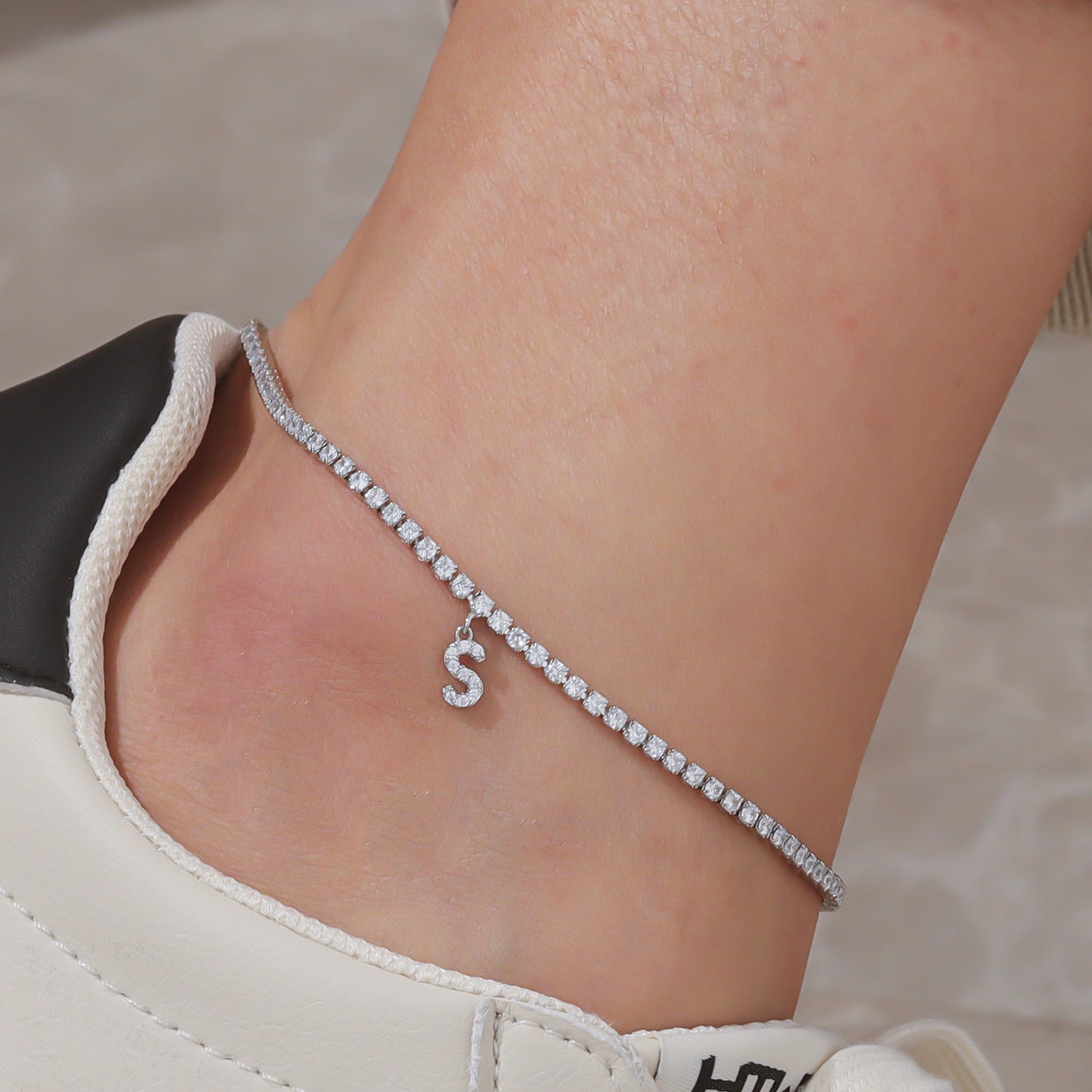 Custom Initial Alphabet Anklets SSA3102