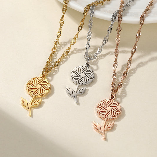 Flower Necklace SN-N8715