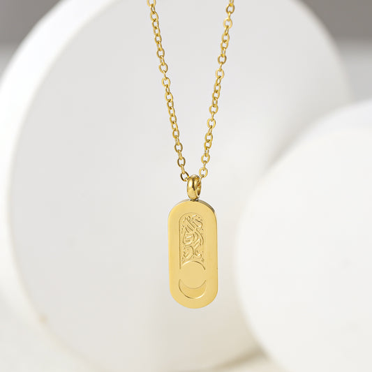 Calligraphy Arabic Pendant SN288