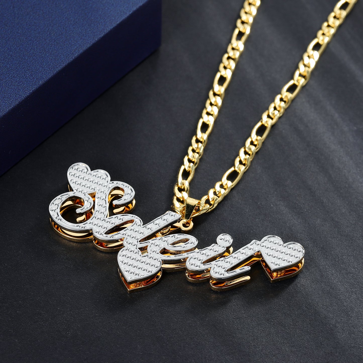 The Lovely Double Plated Name Necklace QN790