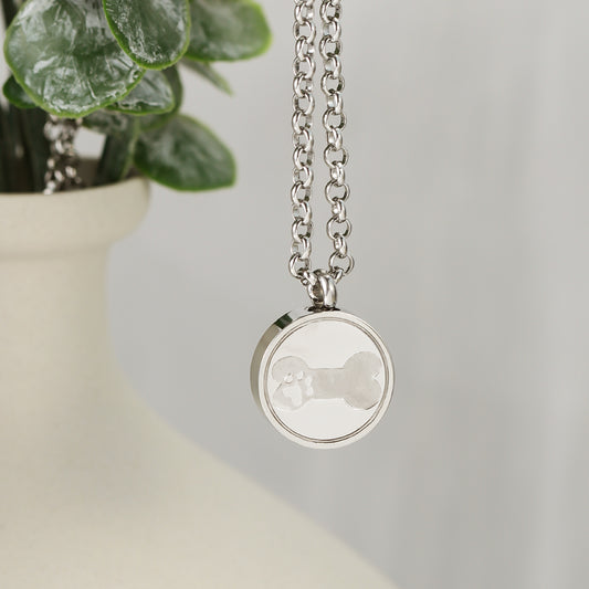 Custom Name Pet Paw Necklace CD-N0007