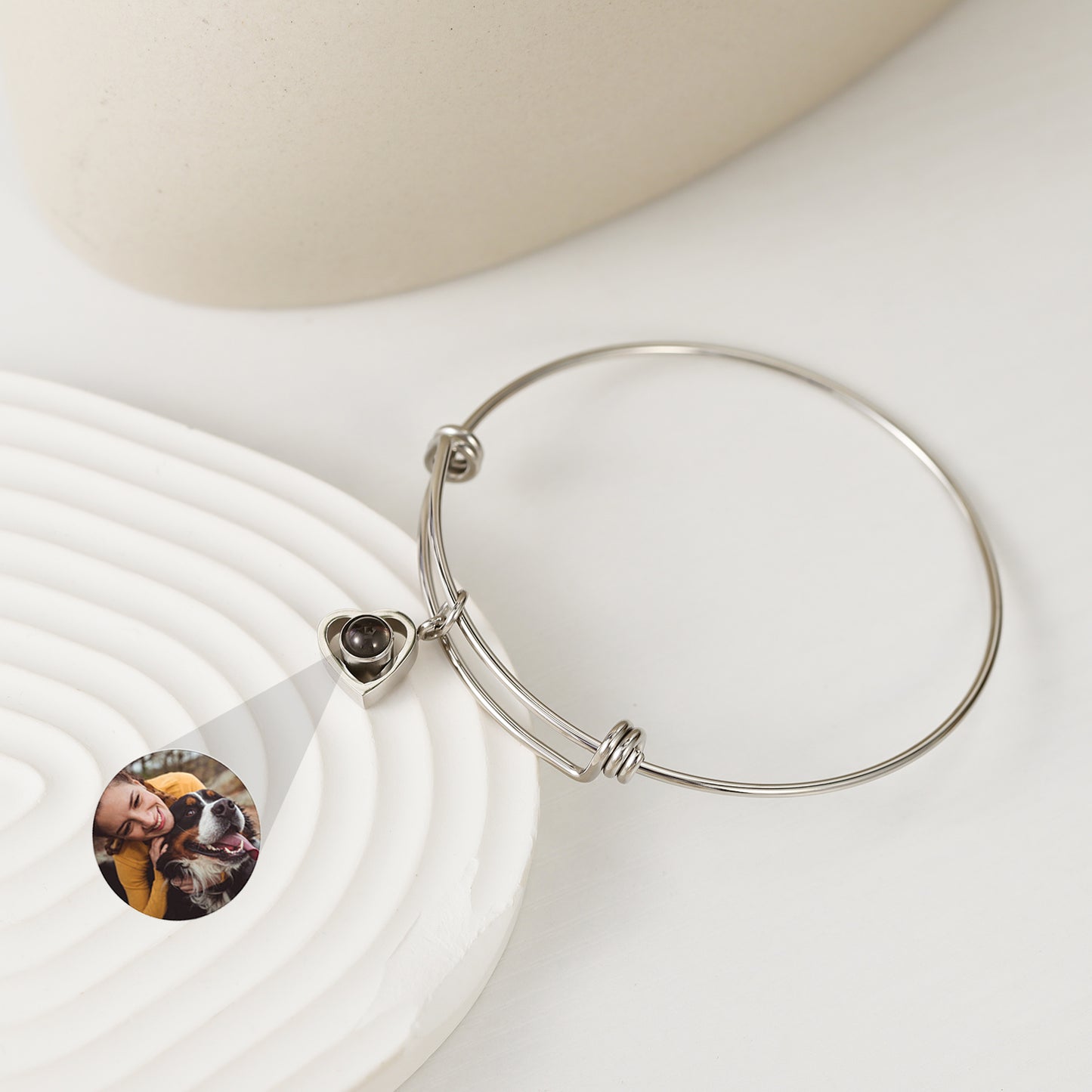 Custom Projection Photo Bracelet SS-B0018