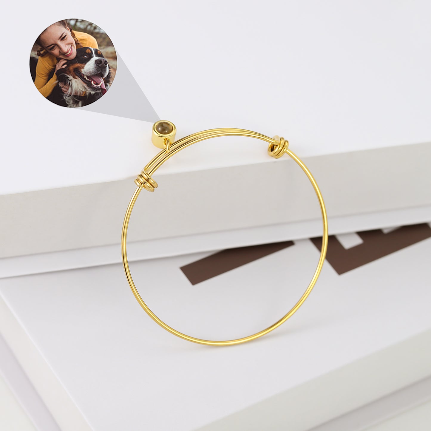 Custom Projection Photo Bracelet SS-B0017