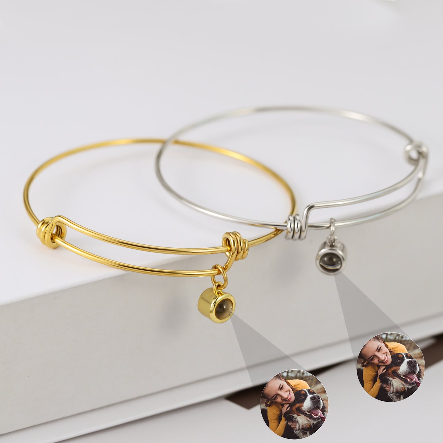 Custom Projection Photo Bracelet SS-B0017
