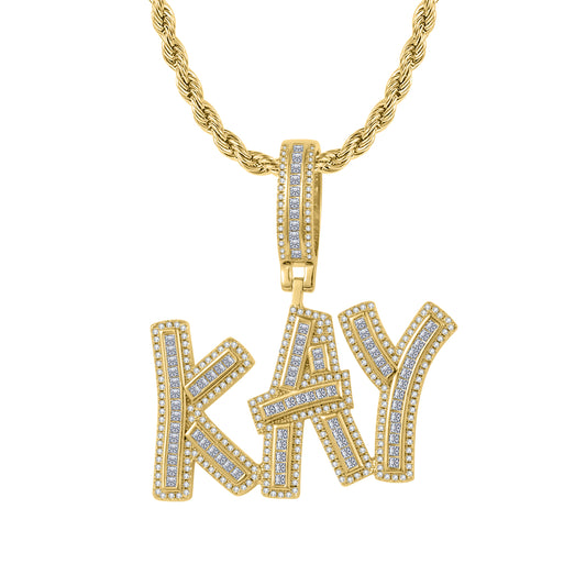 Rope Chain Iced Out Bling Necklaces CSN3083