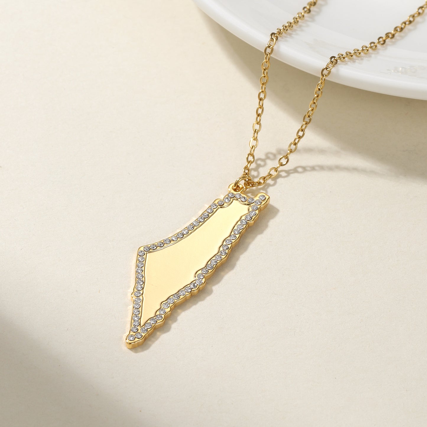 Crystal Palestine Map QZ-N8736