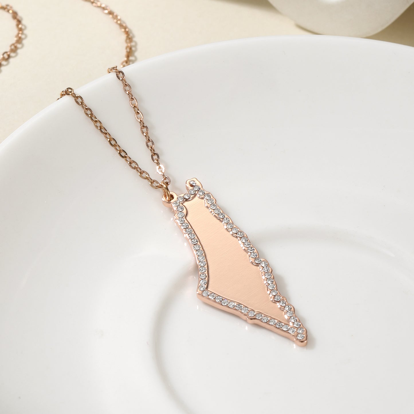 Crystal Palestine Map QZ-N8736