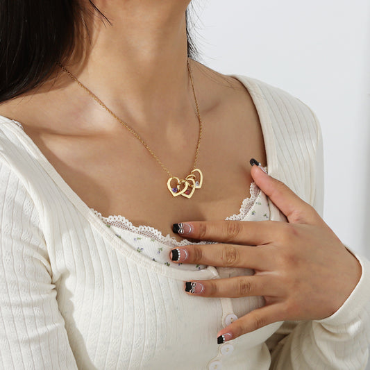 Custom Heart Name Necklace CSN3199
