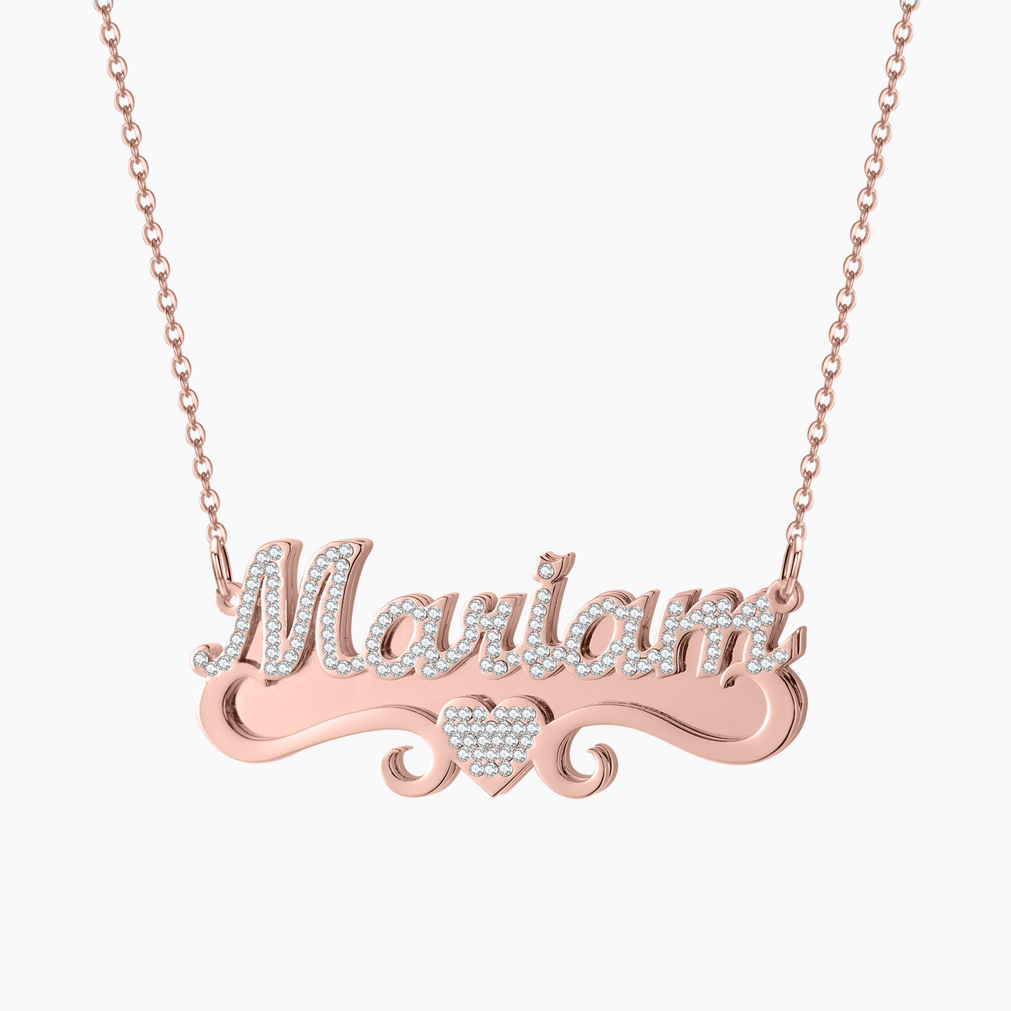 Custom Bling Name Necklace QN700