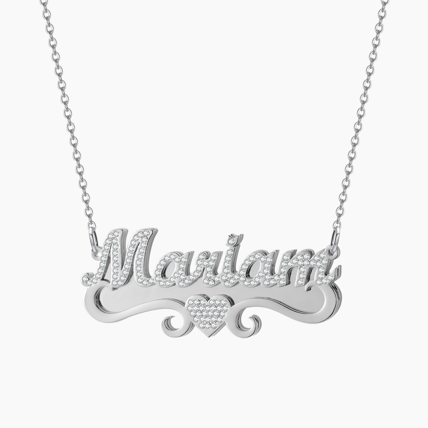 Custom Bling Name Necklace QN700