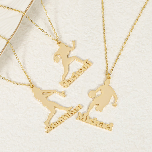 Namenskronen-Halskette F01 QN808