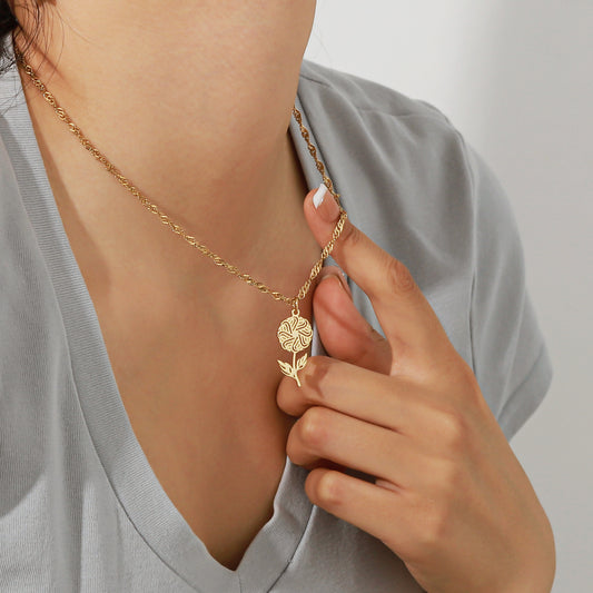 Flower Necklace SN-N8715