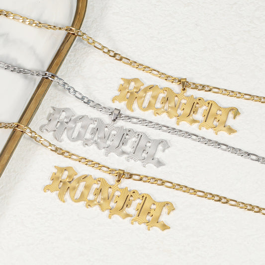 Namenskronen-Halskette F01 QN808