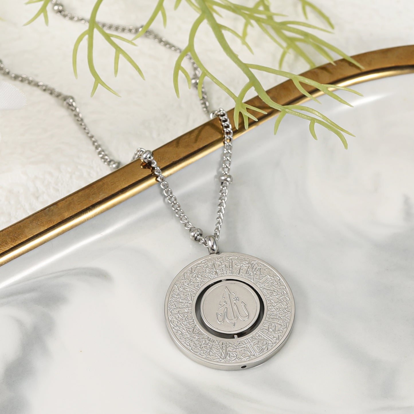 Muslim Arabic Stainless Steel Jewelry SN-N8691