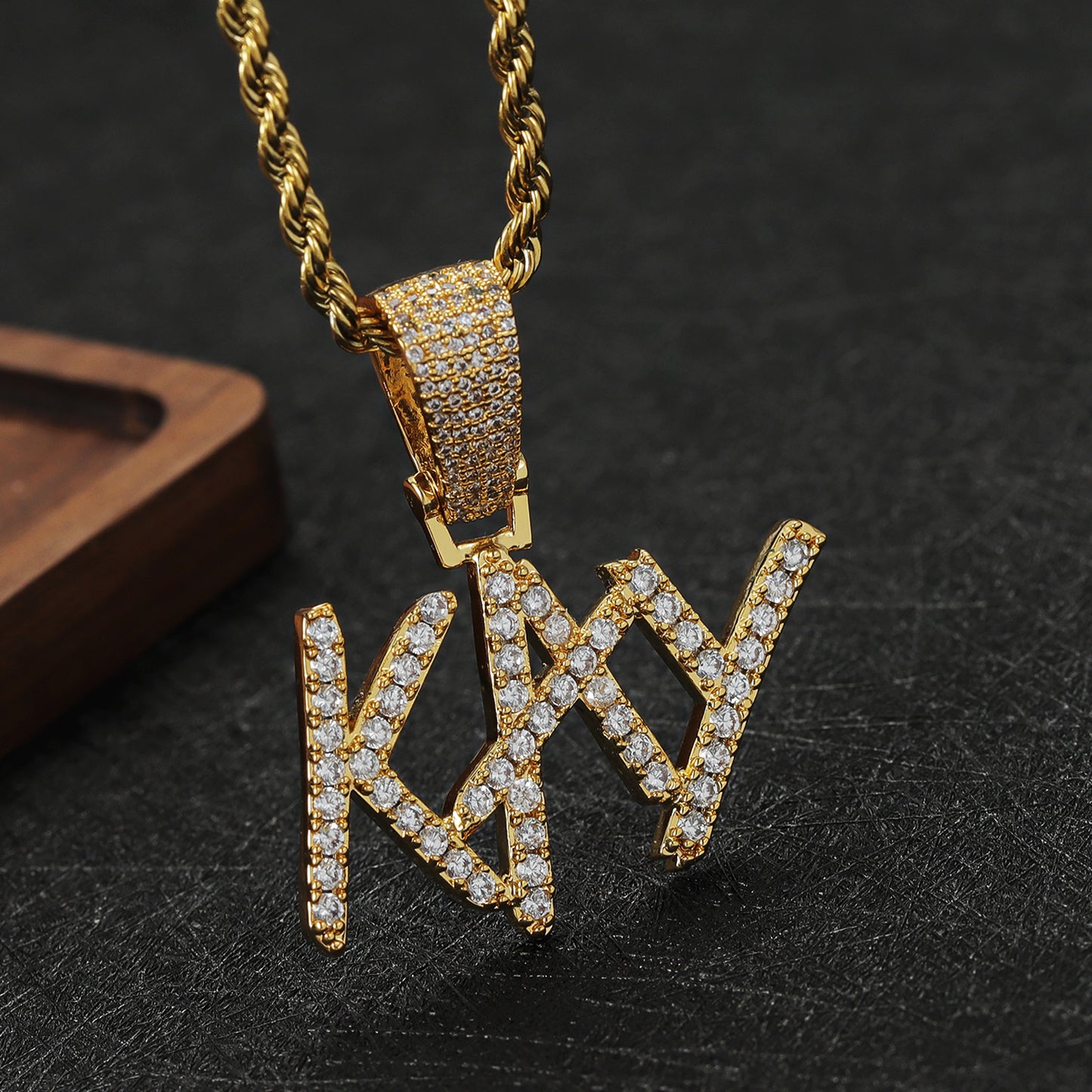 Hip Hop Name Necklace CSN3084