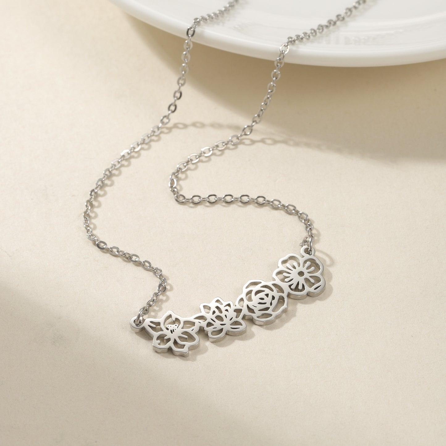 Birthday Flower Necklace QN-N8770