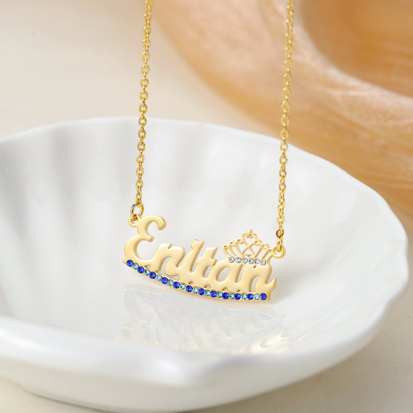 Custom Diamond Name Necklaces MN2106