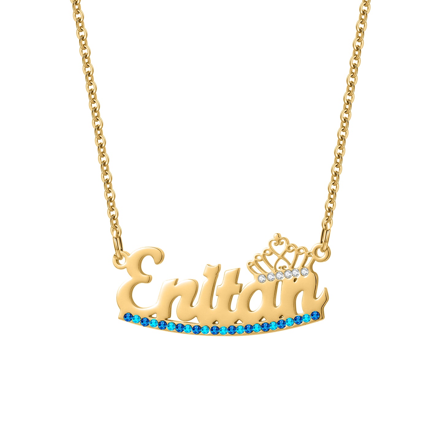 Custom Diamond Name Necklaces MN2106